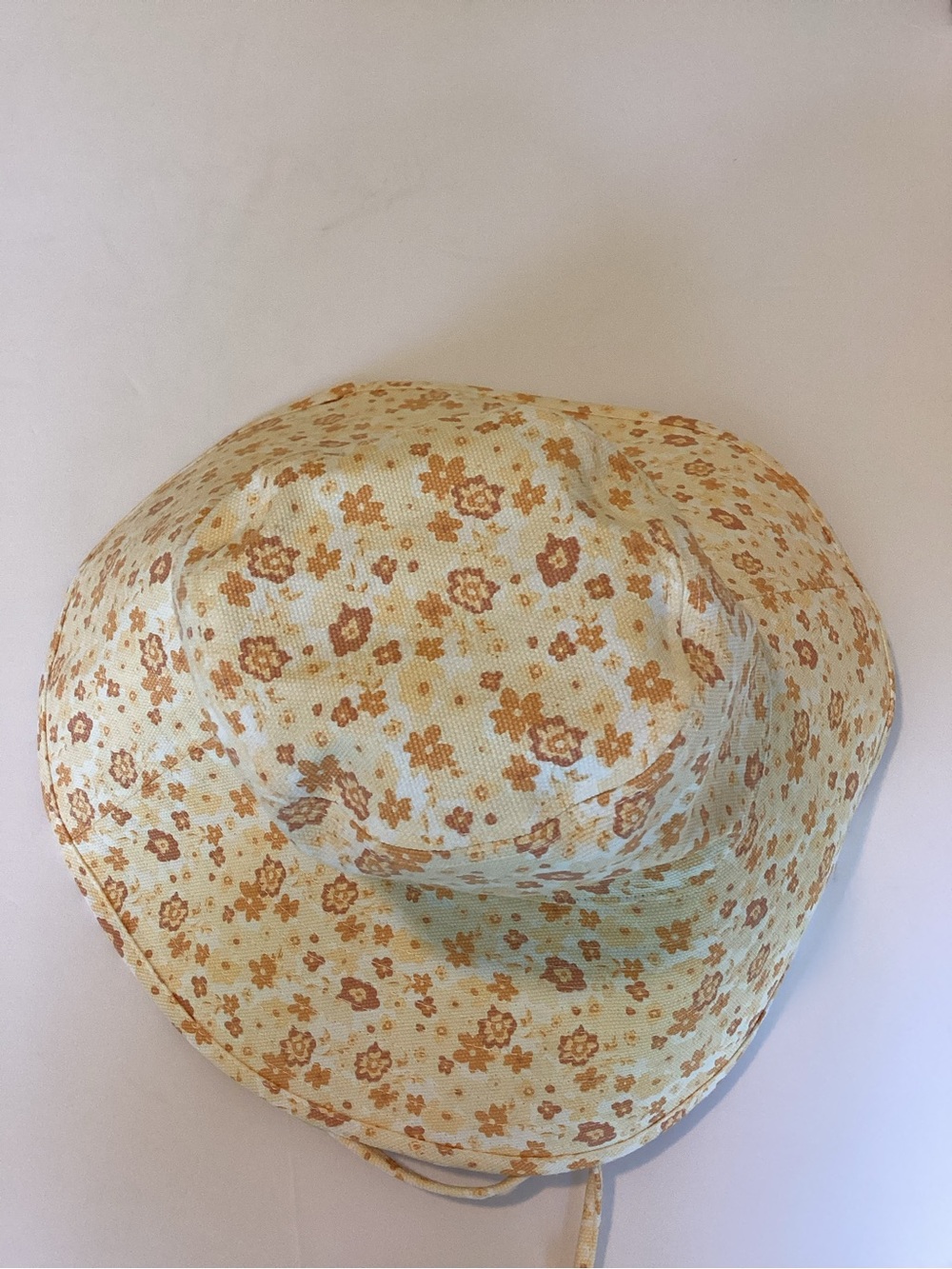 Lack Of Color Cotton Peach Bloom Floral Holiday Bucket Hat Sz S/M NWT - Picture 7 of 10